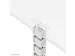 Neomounts ADS06-130WH Kabelgeleider - modulaire segmenten - schroefbev