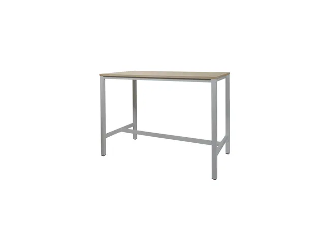 Domino Basic Statafel 160x80x110cm Robson Eiken Onderstel Alu