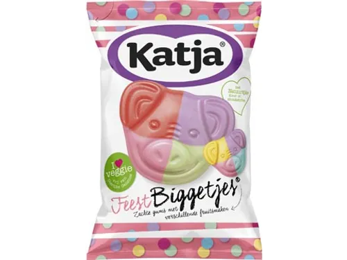 Snoep Feest Biggetjes Vegan Zak 250 Gram