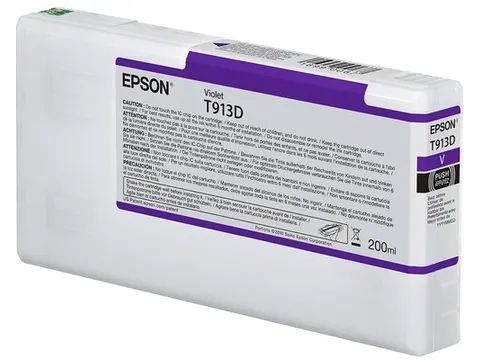 Inkcartridge Epson C13T913D00 Paars 200Ml