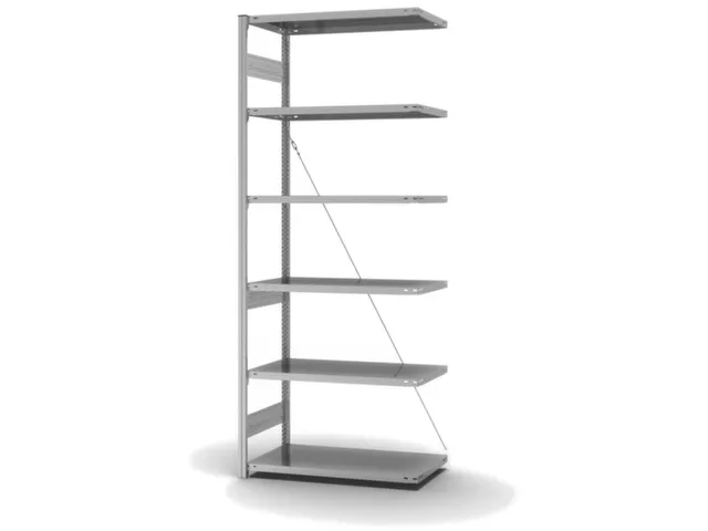 Rayonnage En Acier Sans Boulons élément Suivant H x l x p 2500 