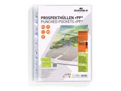 Geperforeerde hoes Premium A4 Staand rPP 100 stuks