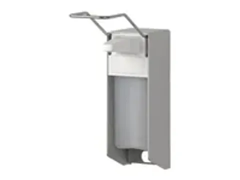 OUTLET Zeep Desinfectiemiddeldispenser 500ml aluminium lange beugel