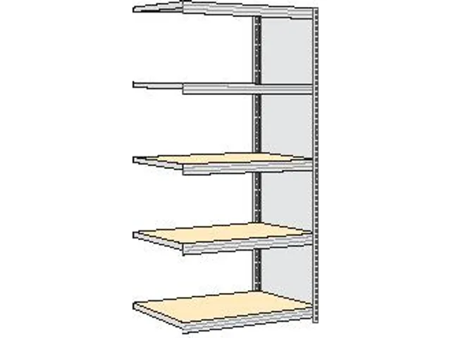 magazijnstelling,aanbouwveld,HxBxD 2000x1005x526mm,vakl. 250kg