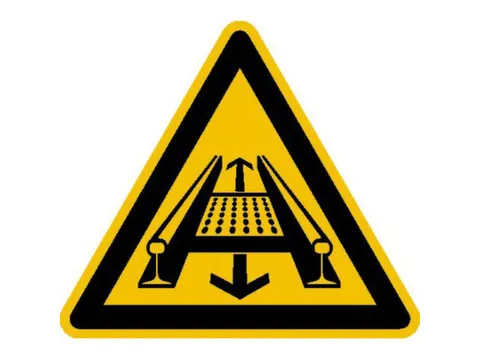 Waarschuwingsbord,V. Binnen/Buiten