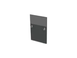 baliepaneel bureau aanbouw rechts MS-donkergrijs BN8078-grijs 800mm