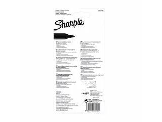 Viltstift Sharpie Fijne punt rond 0.9mm Blister à 4 stuks Assorti - 3