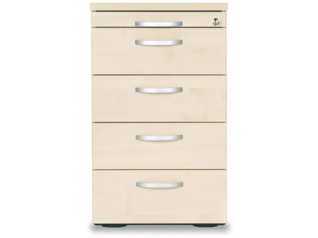 Ladenblok Hxbxd 720x430x800mm 1 Pennenlade 4 Laden Bladdecor Beuken