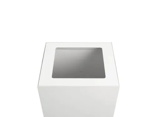 V-Part Top voor Modulaire Afvalbak 85 en 90 L Wit