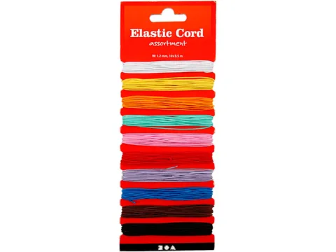 Elastiek Creativ Company 10 kleuren à 3.5m
