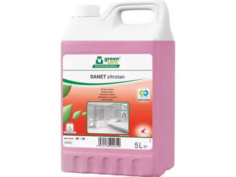 Sanet Zitrotan Duurzame Sanitairreiniger Obv Citroenzuur 5 Liter