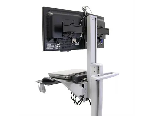 Computertrolley Neo-Flex Dual Wideview Workspace