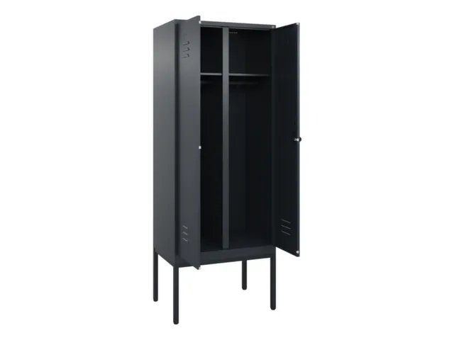 locker voor scheiding van kleding,HxBxD 2120x800x500mm,2vak