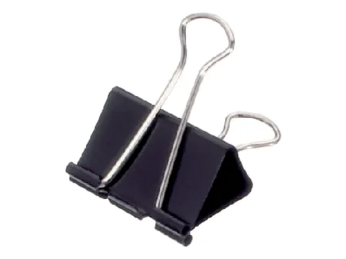 Papierklem MAUL 213 Foldback 40mm capaciteit 17mm zwart