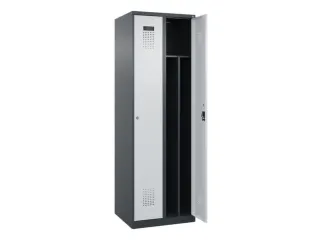 locker voor scheiding van kleding,HxBxD 1850x600x500mm,2vak - 1