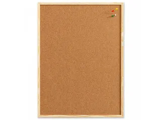 Prikbord Naga kurk 40x60cm met houten omlijsting - 1