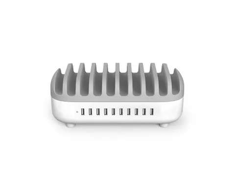 Compulocks 10PUSBDKS-EU, Vrijstaand, Wit, Contact, 2,4 A, 100 - 240 V,