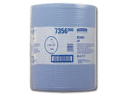 WypAll 7356 poetsdoek L20 2-laags blauw