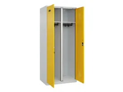 locker voor scheiding van kleding,HxBxD 1850x800x500mm,2vak