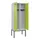 locker voor scheiding van kleding,HxBxD 2120x800x500mm,2vak