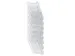 Trieur mural modulable vertical 8 compartiments A4 - Cristal