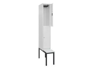 Dubbeldekse dekenkist,HxBxD 2120x300x815mm,1x2vak.,vak B 300mm - 2
