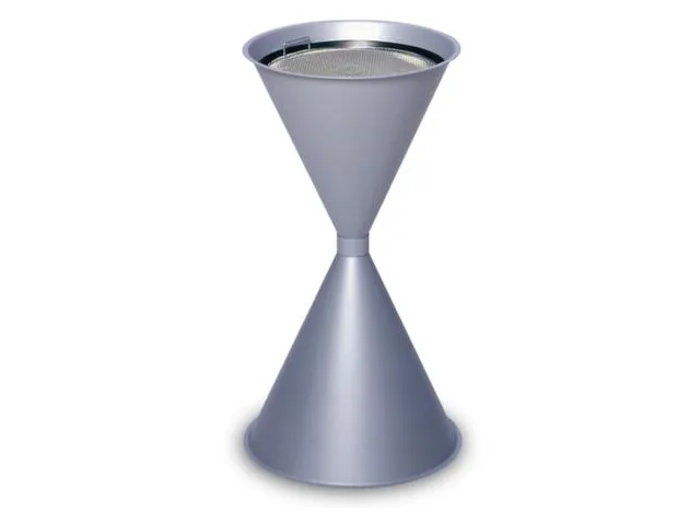 Staande Asbak 730x 400mm Sticker Trechter Rond Plaatstaal Verzinkt