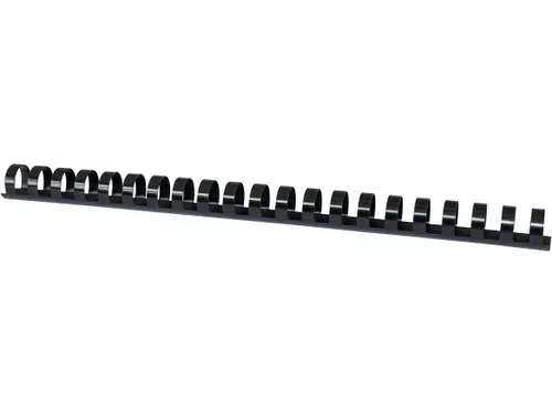 Bindruggen plastic A4 100 stuks 16mm (145 vellen) zwart