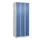 dubbeldekse locker,HxBxD 1850x750x500mm,3x2vak.,vak B 250mm,cil.-slot