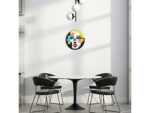 Wandklok NeXtime Vogue 43cm glas