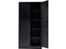 Draaideurkast 1850x900x400mm Zwart