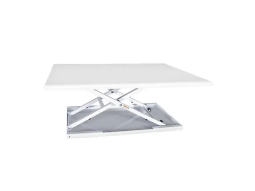 hvst. bureau-opzetelement,HxBxD 70-400x740x450mm,blad wit