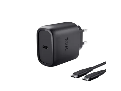 Oplader Trust Maxo 45W USB-C zwart