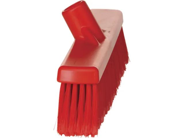 Vikan Hygiene 31783 zachte splitveger bezem rood 410mm