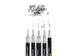 Acrylmarker Online lettering 5 breedtes zilver