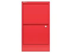 hangmappenkast HxBxD 672x413x400mm 2hangmappenframes rood