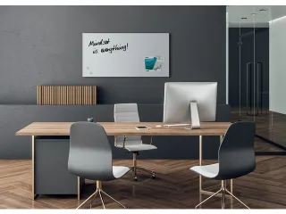 Glas Magneetbord Sigel Artverum mat superwit 91x46cm - 2