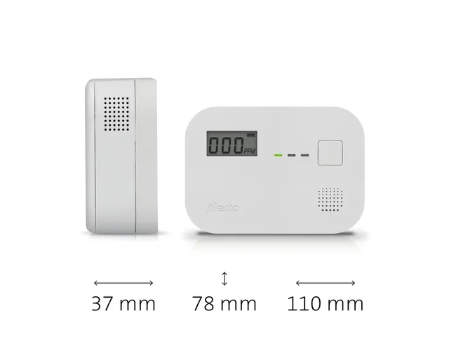 Koolmonoxidemelder Alecto 10 jaar sensor wit