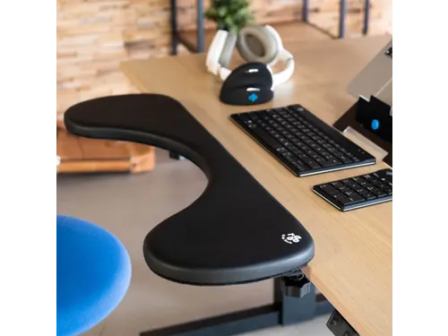 R-Go Tools Ergonomisch Armsteun R-Go soft foam Zwart