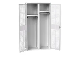 universele kast,HxBxD 2000x1050x550mm,2xStalen bodem,scheidingswand