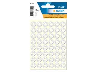 Herma 5894 Versterkingsringen 12mm Transparant 240 Stuks - 1