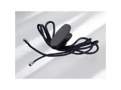 Elacin 890429 koord en metalen clip voor otoplastieken, zwart