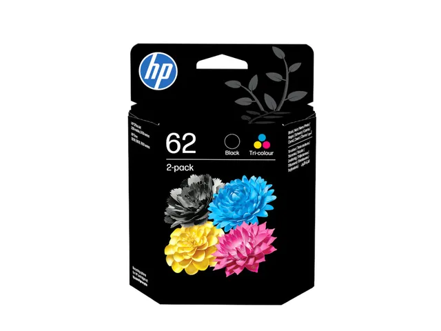 HP 62 Inktcartridge Combo Pack Zwart + Kleur Origineel N9j71ae