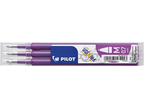Rollerpenvulling Pilot Frixion Ball 0.7mm BLS-FR7 Paars Medium Punt