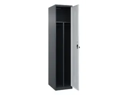 locker voor scheiding van kleding,HxBxD 1850x400x500mm,1vak