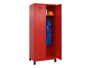 locker,HxBxD 1950x800x500mm,2vak,vak B 400mm,cil.-slot,voeten - 1