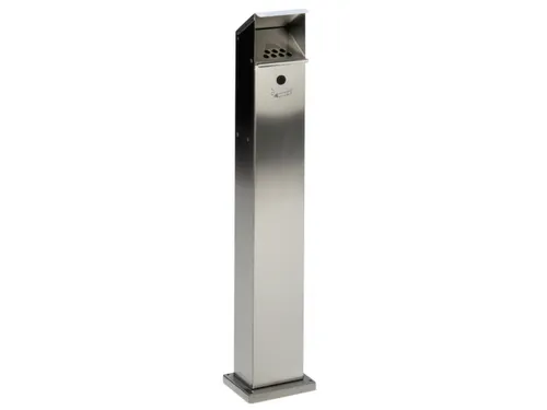 Asbakstaander Vierkantvormig Overkapping 1150x180x150mm 2 liter Rvs