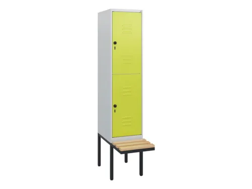 Dubbeldekse dekenkist,HxBxD 1950x400x815mm,1x2vak.,vak B 400mm