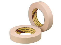 Afplaktape Scotch 202 25mmx50m crêpe beige