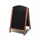 Krijtstoepbord Fast Switch 55x85cm Lichtbruin